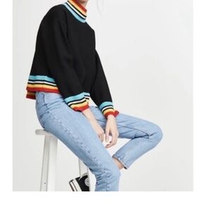 Alice and Olivia mock neck Sweater